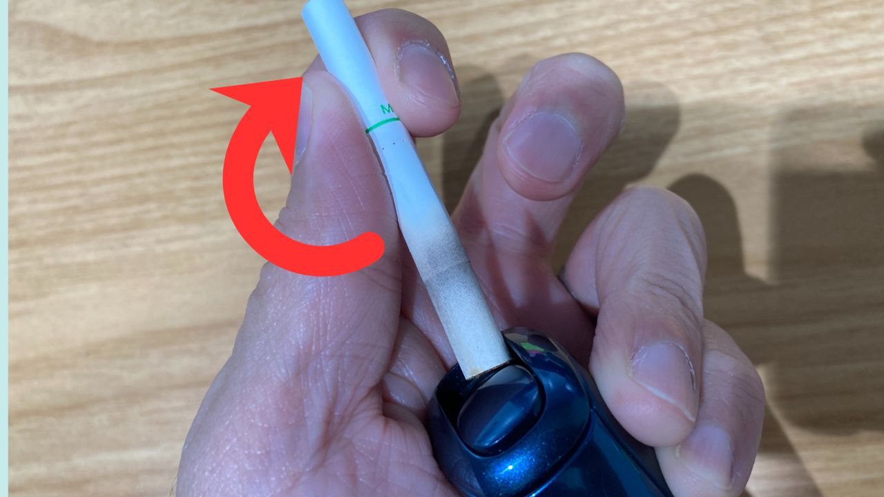 プルームオーラで二度吸いするコツ