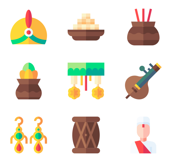 印度教婚礼图标