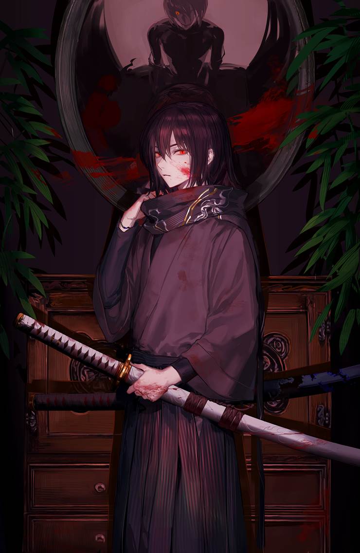 一种战斗人员特有的优雅_P站画师shinK作品集精选_ID44939497