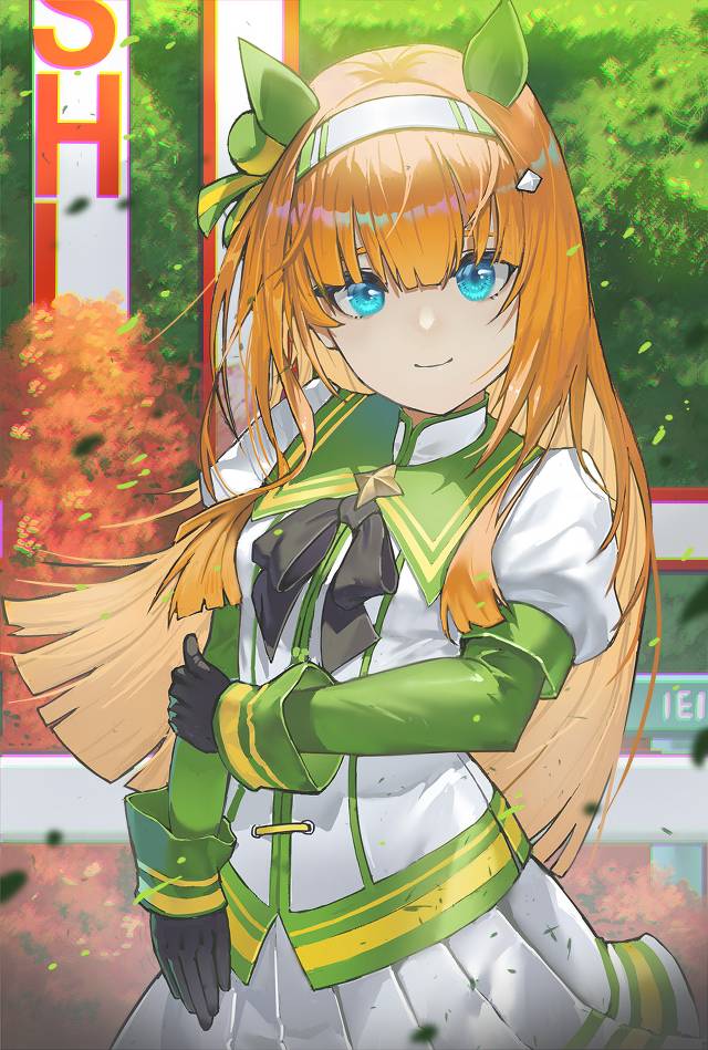 一张马娘,小女孩,无声铃鹿,赛马娘,赛马娘PrettyDerby绘画图片