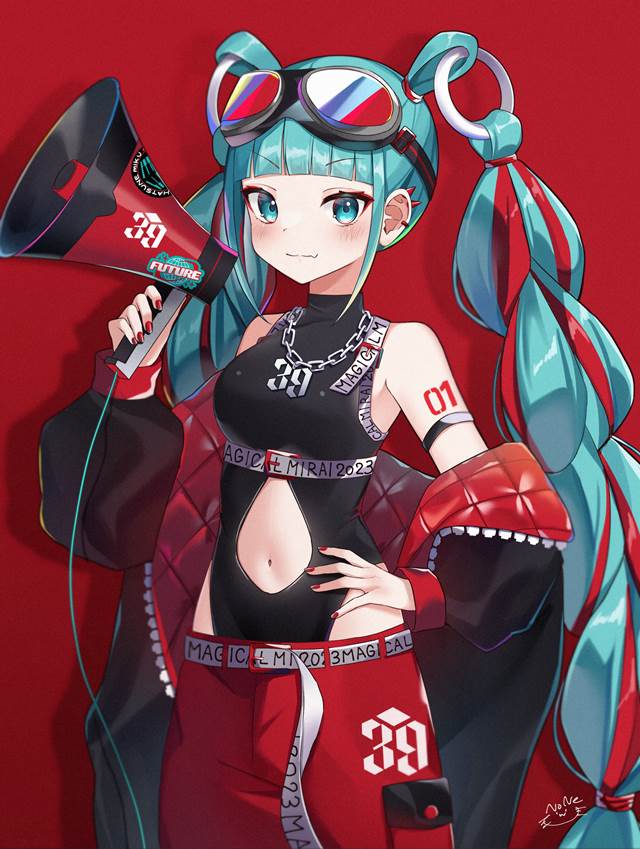初音未来MIKU同人_P站画师NoNe作品分享
