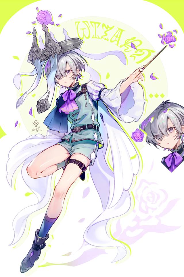 男孩,美少年,银发图片