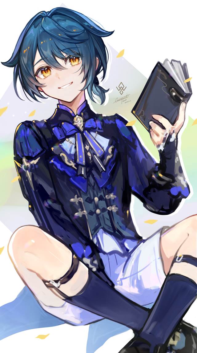 原神,行秋,男孩图片