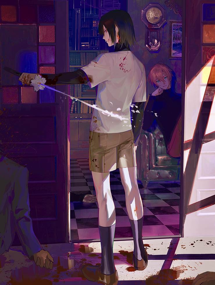 一种战斗人员特有的优雅_P站画师shinK作品集精选_ID44939497