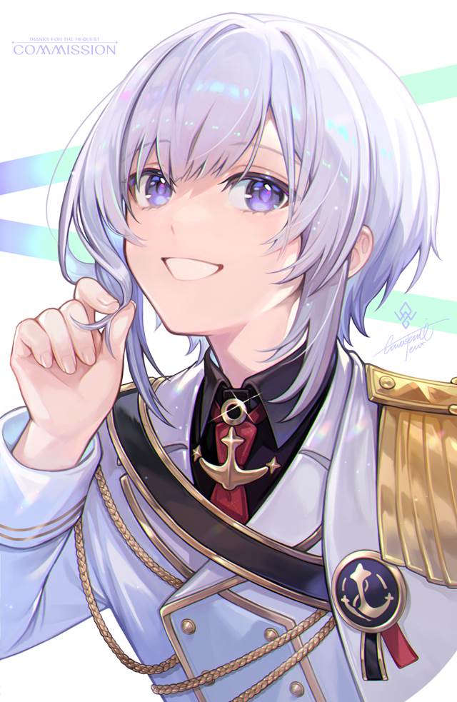 白发,男孩,美少年图片