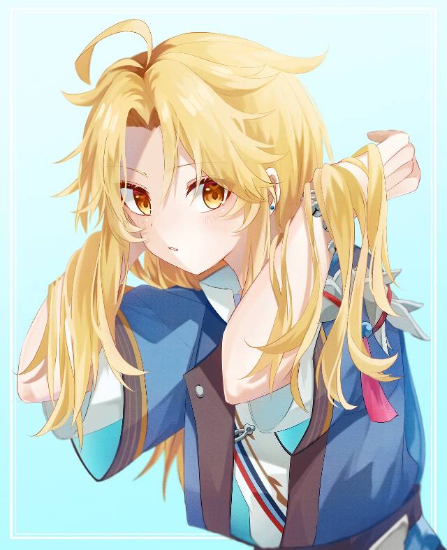 一张崩坏:星穹铁道,彦卿绘画图片