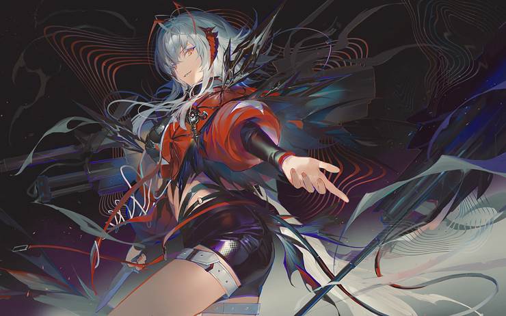 一种战斗人员特有的优雅_P站画师shinK作品集精选_ID44939497