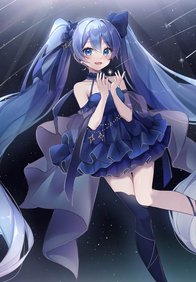 初音未来MIKU同人_P站画师NoNe作品分享