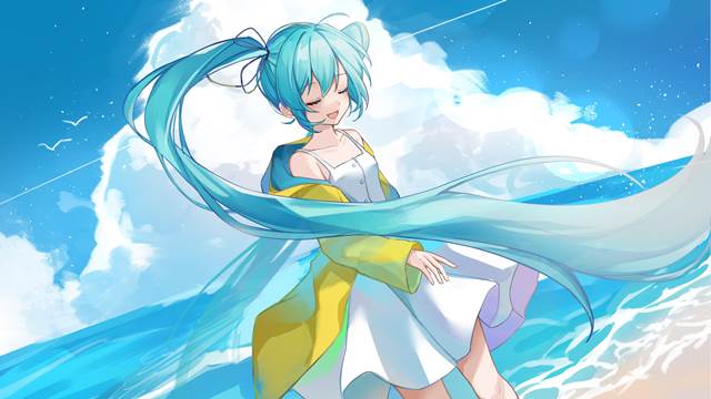 初音未来MIKU同人_P站画师NoNe作品分享