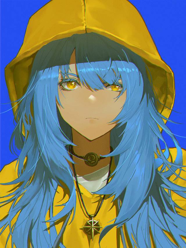 一张小女孩绘画图片