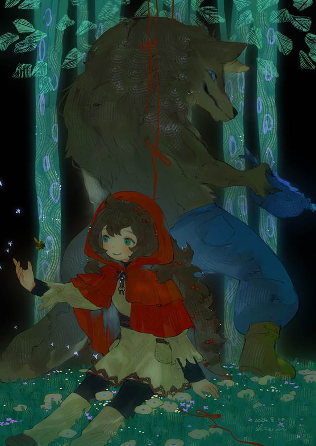 童话的既视感_P站画师シエリル作品分享