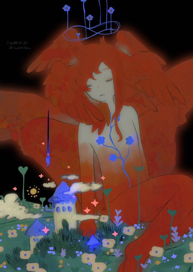 童话的既视感_P站画师シエリル作品分享