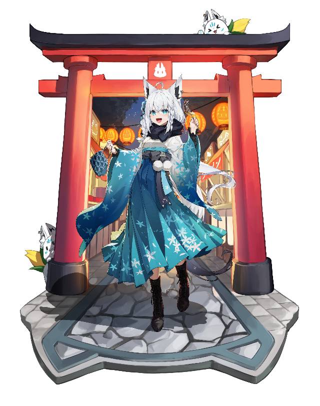 Hololive,白上吹雪同人图片