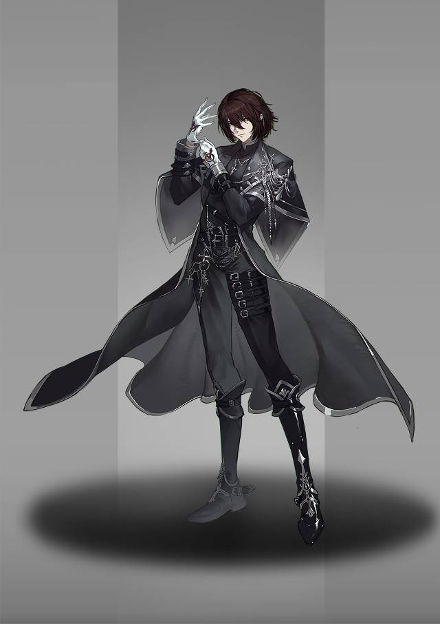 一张角色设计绘画图片