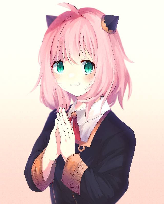 一张Anya,间谍过家家,阿尼亚·福杰,小女孩,阿妮亚绘画图片