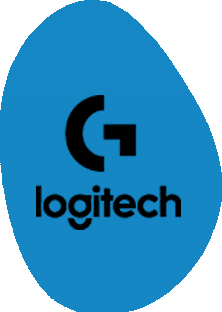 Logitech Logitech Logo, a G with Logitech below