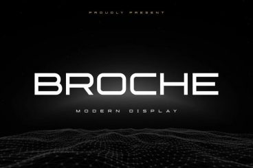 Broche Sans Serif Font