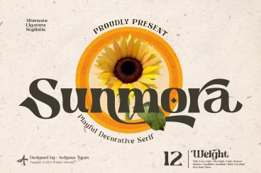 Sunmora Serif Font