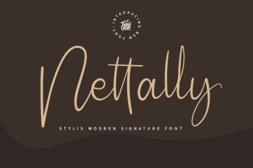 Nettally Script Font