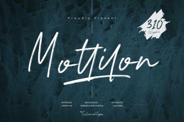 Mottilon Handwritten Font
