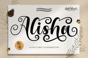 Alisha Script Font