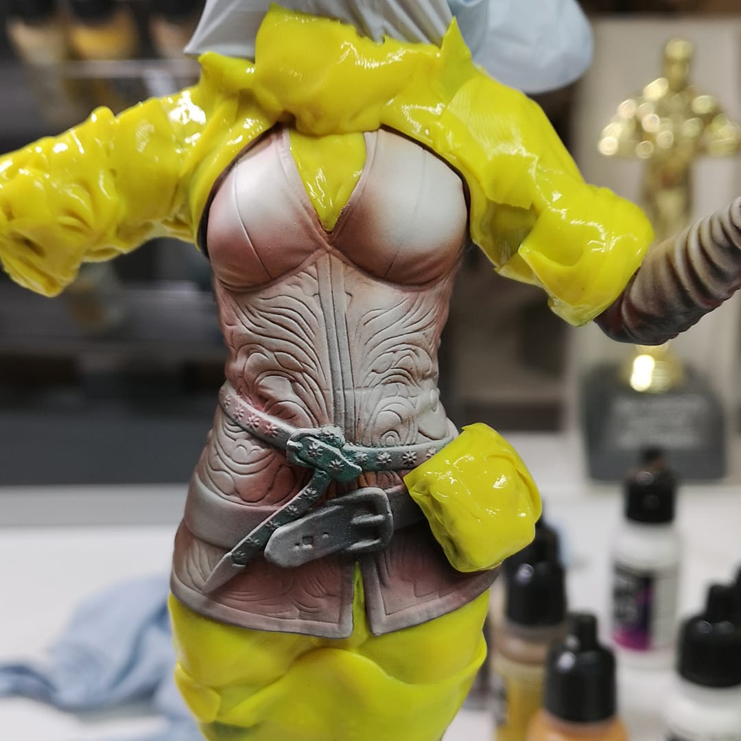 Repainting Triss Merigold statue