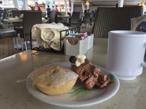 ダイヤモンドプリンセスのスイーツ