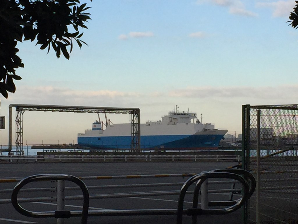 千葉港の大きな船