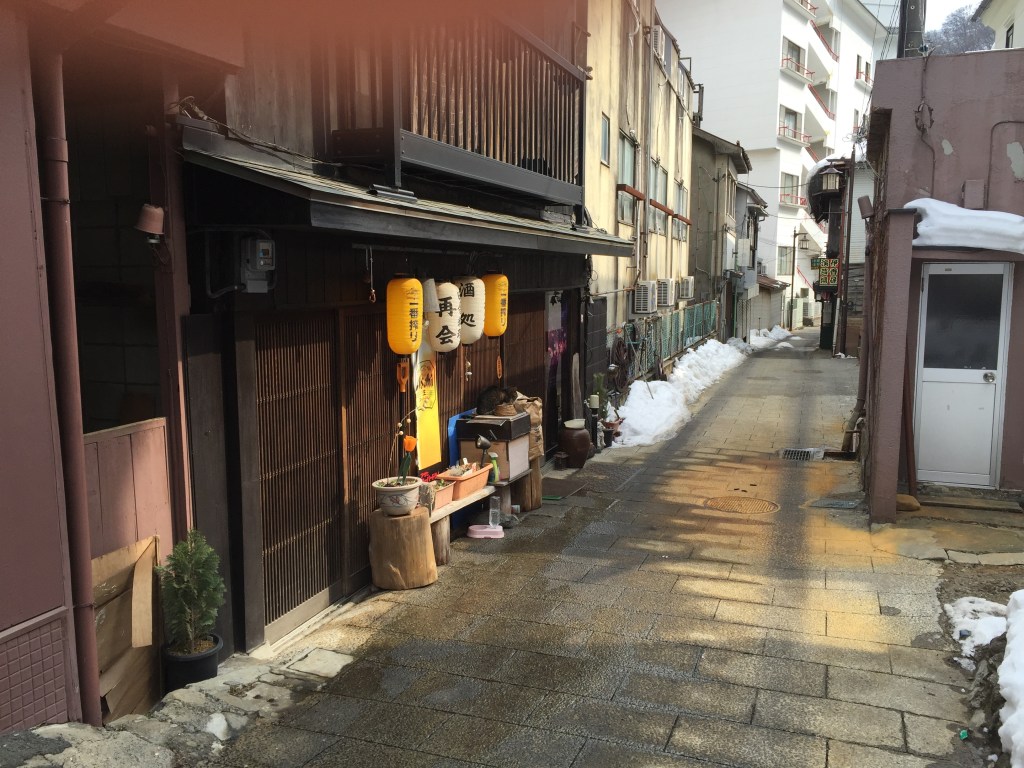 伊香保温泉石段あたりで出会った猫