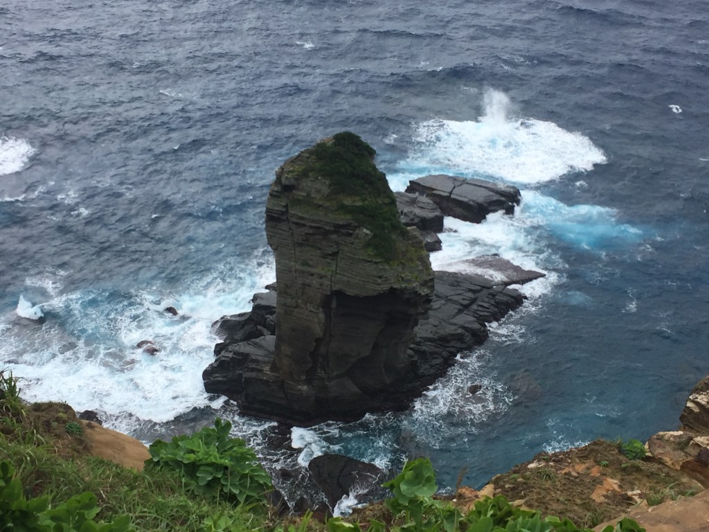 与那国島立神岩