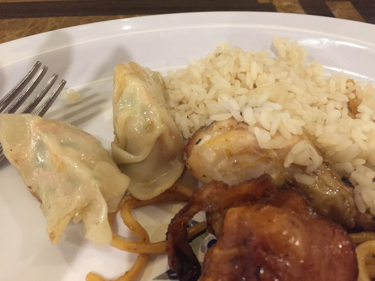 MSCスプレンディダの餃子