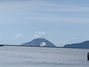 博多港に来るコスタセレーナ
