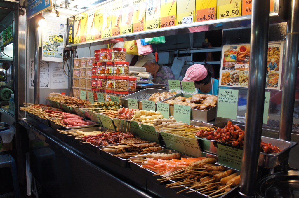 ペナン島の屋台