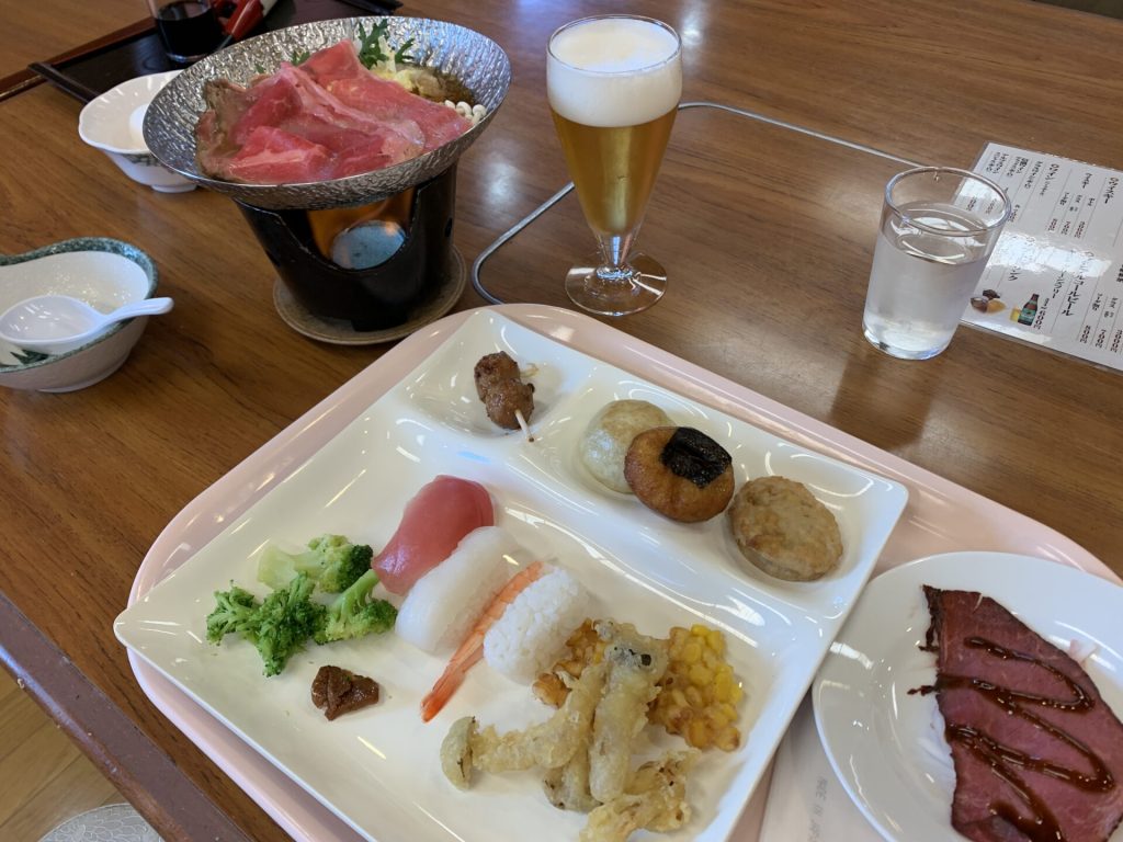 ホテル&温泉2307夕食