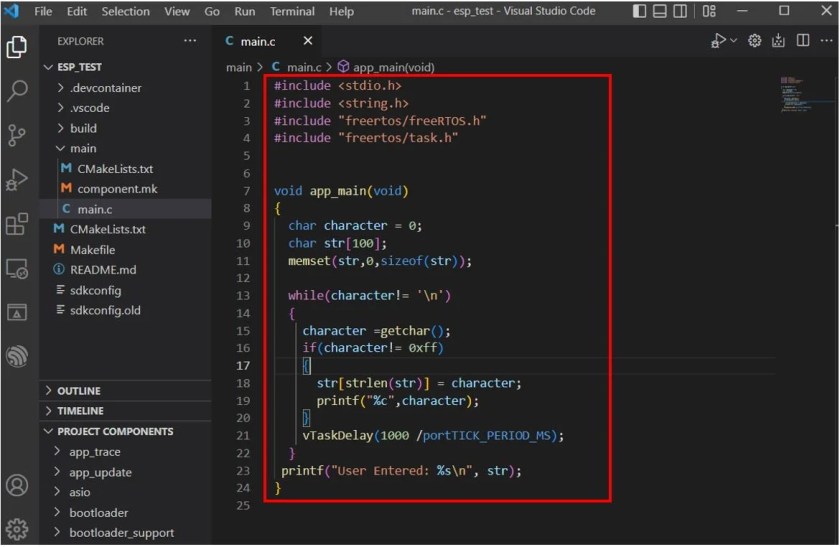 ESP32 Get Keyboard Input 1