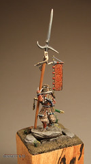 Samurai, side view