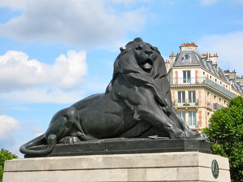 The Lion of Belfort, Paris. by Webminkette