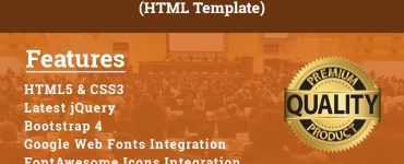 Event HTML Template