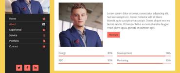 Resume Website Template