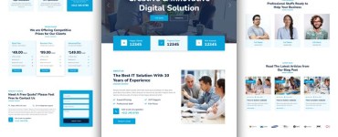 Startup Website Template