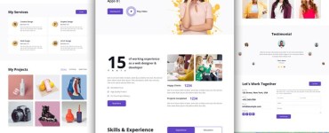Personal Portfolio HTML Template