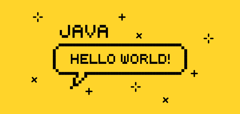 Java hello world example code