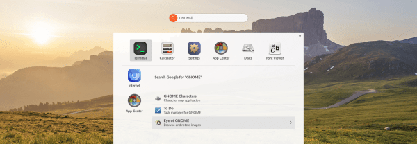 Integrated desktop search
