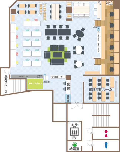 7Fフロアマップ