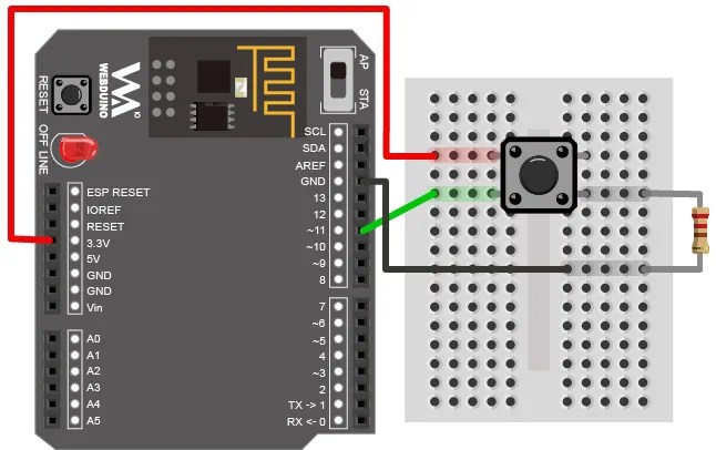 Fly 接線按鈕開關