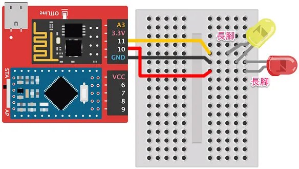 馬克一號接線 LED 燈