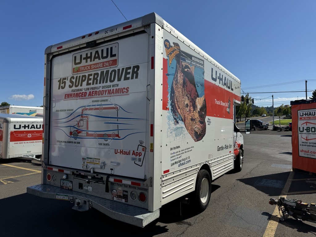 U-Haul pickup U-Haul pickup
