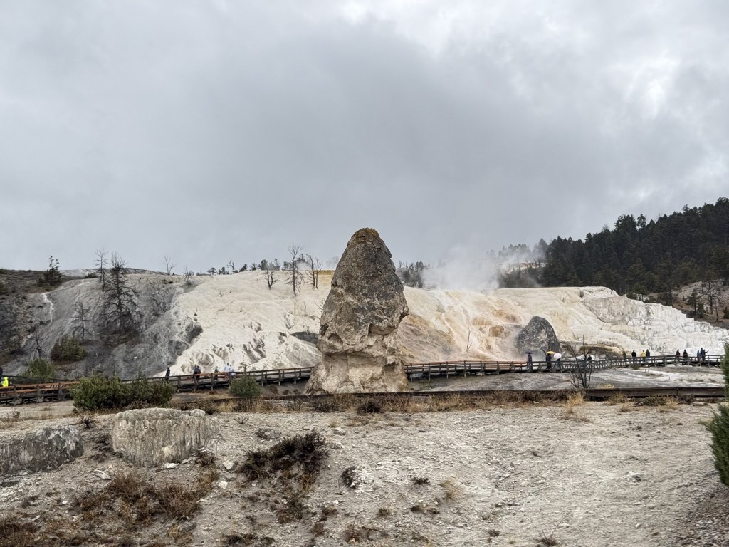 Mammoth terraces Mammoth terraces