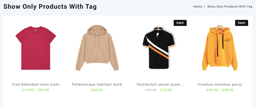 How to use WooCommerce Shortcodes in WordPress 2025 15 Only show product tag shortcode in woocommerce