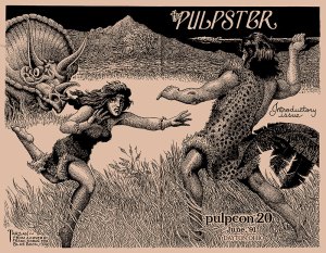 The wrap-around cover of 'The Pulpster' #1